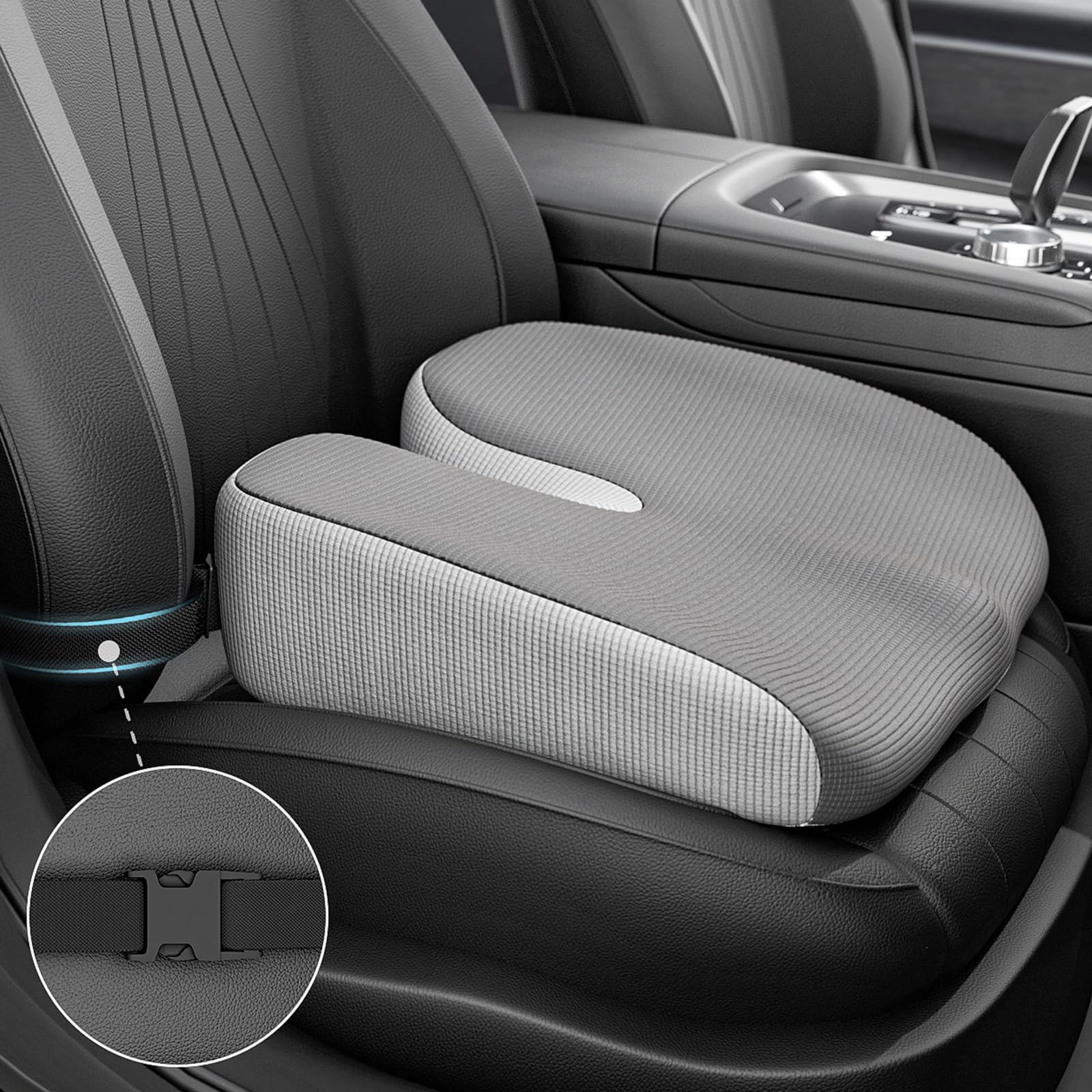 Amazon.com: UVCMDUI Wedge Seat Cushion for Car Truck Driver
